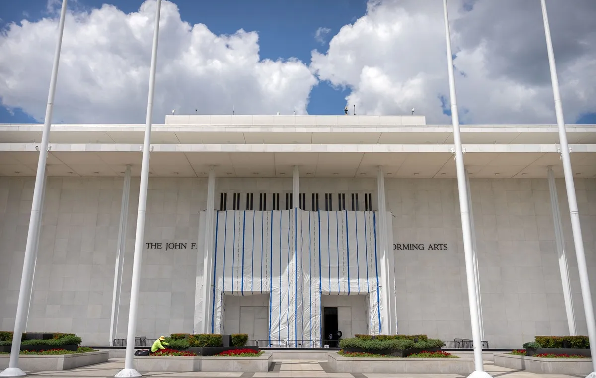 Το κτίριο του Κέντρου Κένεντι στην Ουάσινγκτον