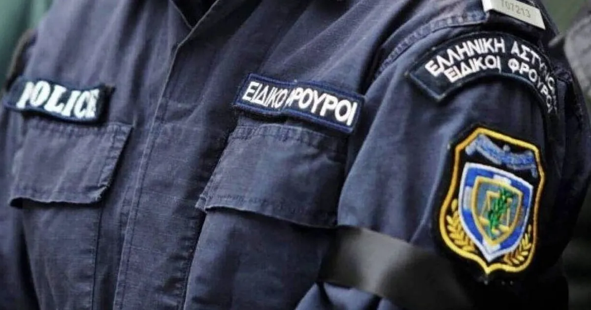 Αστυνομικός περιπολικό σύλληψη Ειδικού Φρουρού