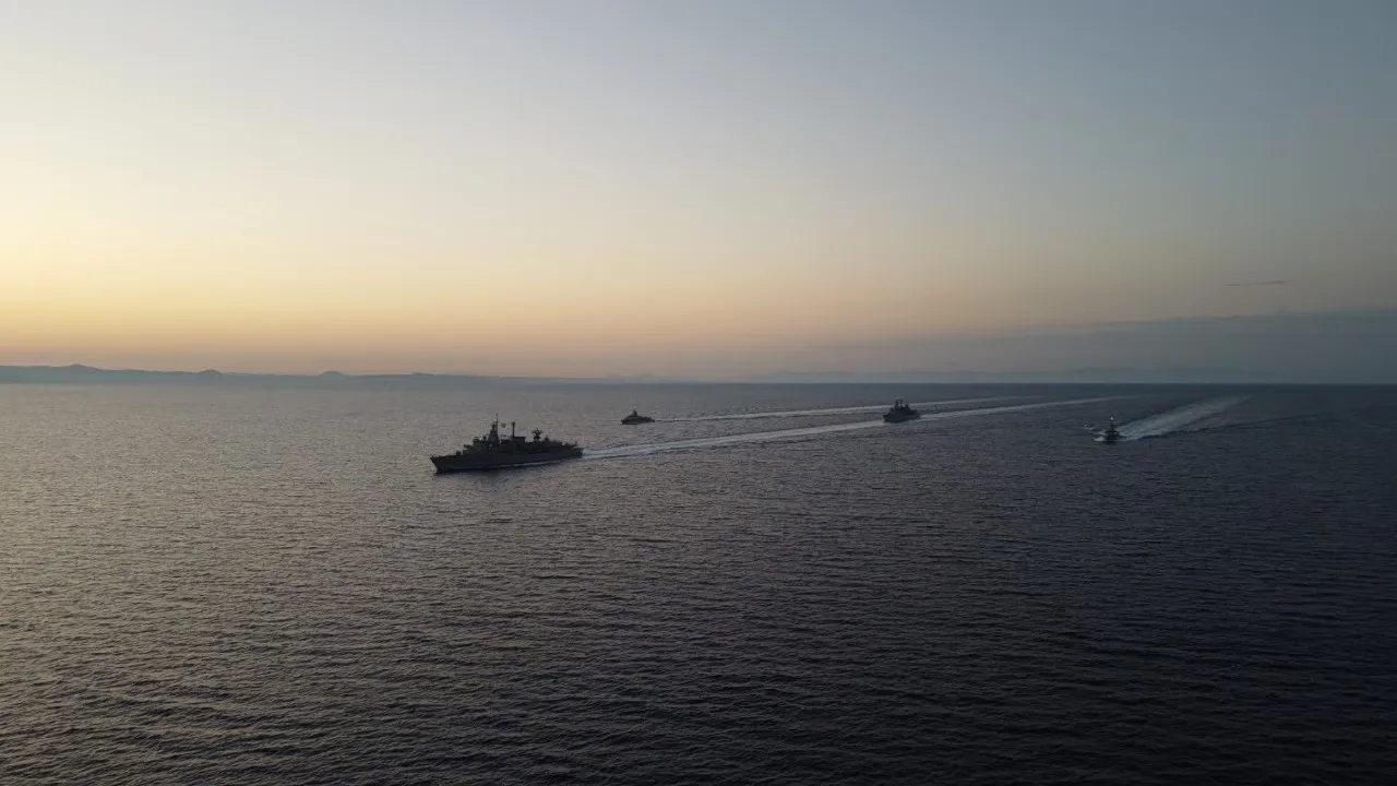 Τουρκικό UAV πάνω από το Αιγαίο Πέλαγος
