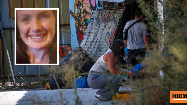 Αστυνομικοί έξω από κτίριο στην Κυψέλη μετά τη δολοφονία