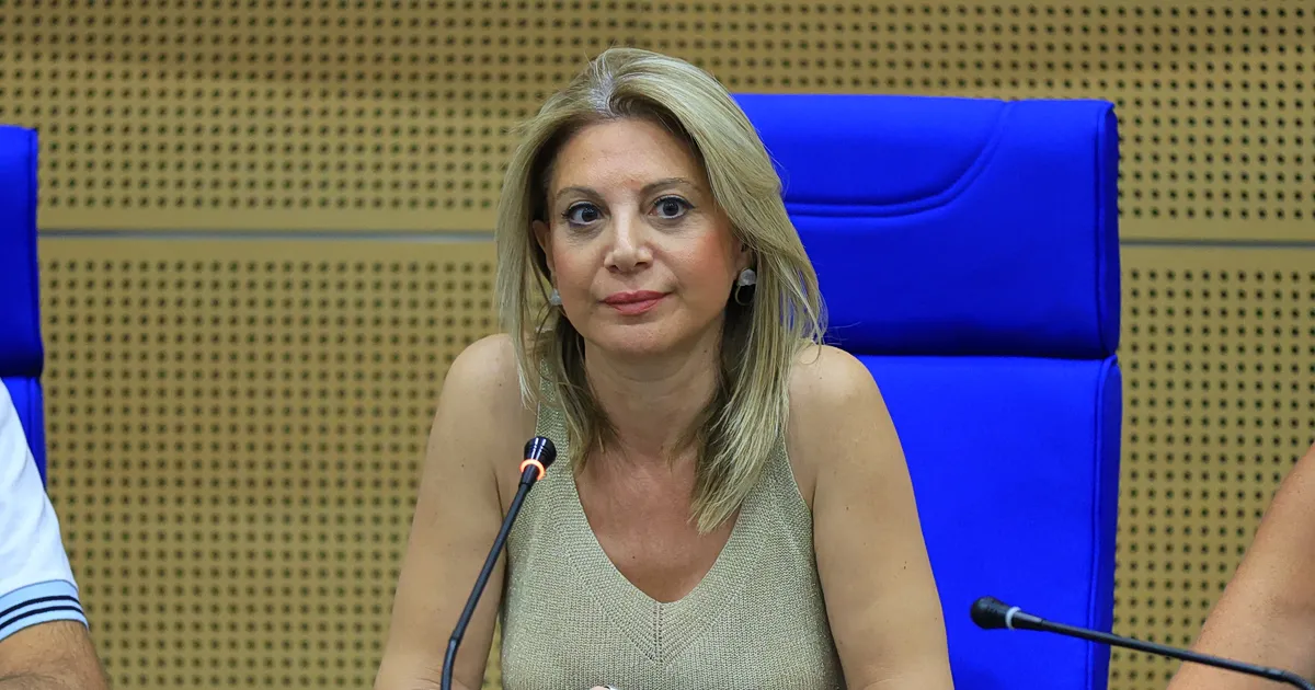 Η Μαρία Καρυστιανού σε πολιτική εκδήλωση της Ελπίδας για τη Δημοκρατία