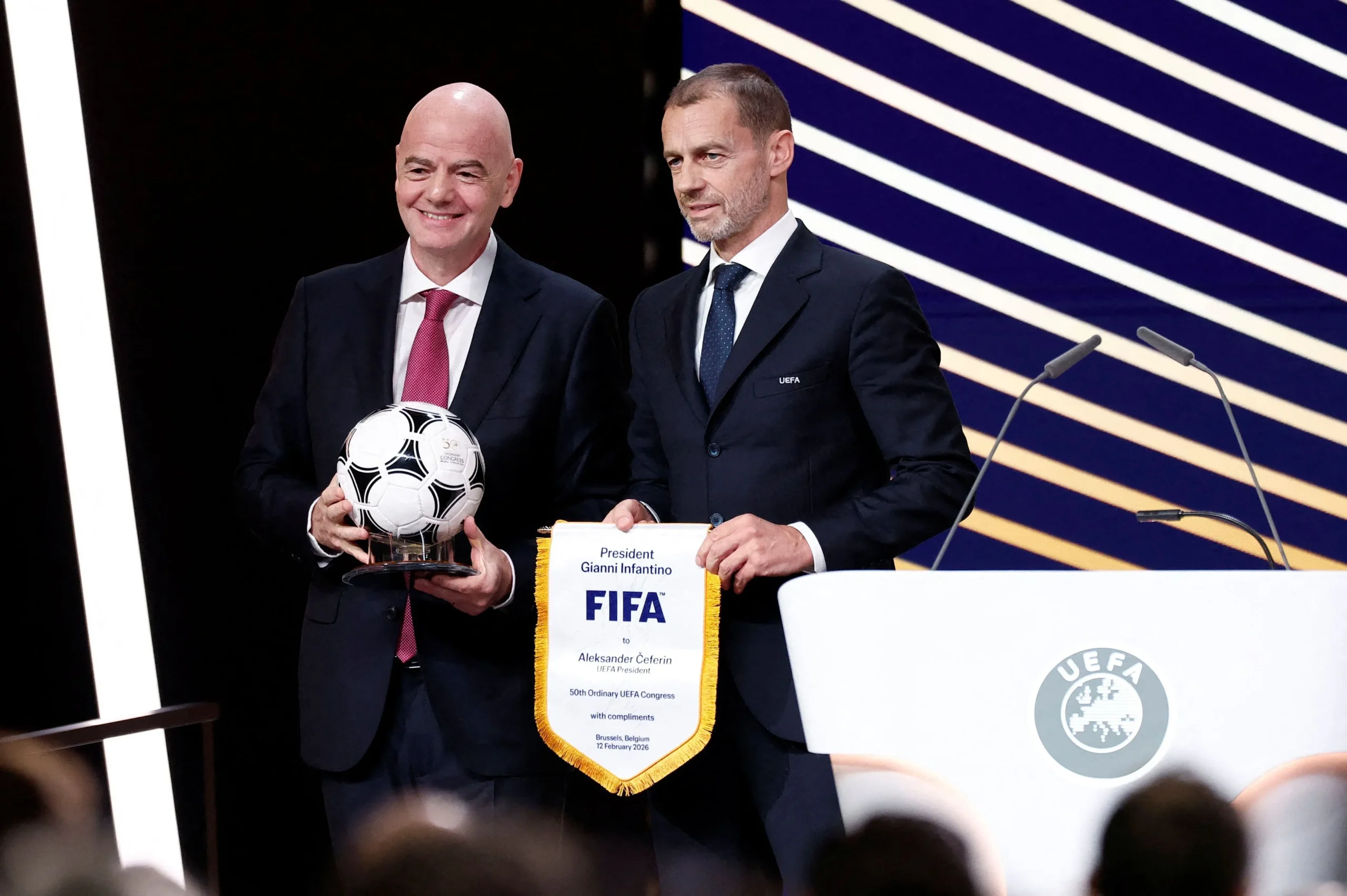 Ο Τζιάνι Ινφαντίνο πρόεδρος της FIFA σε συνέδριο