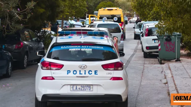 Αστυνομικός αποκλεισμός στη Νέα Σμύρνη μετά τη γυναικοκτονία