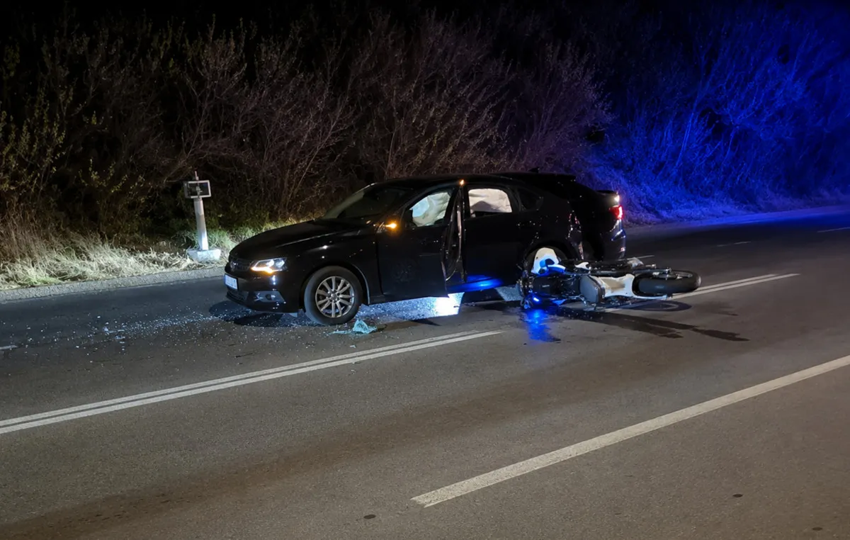 Σημείο τροχαίου ατυχήματος στη Λεωφόρο Αθηνών-Σουνίου