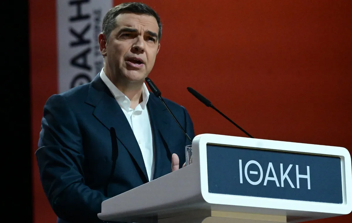 Ο Αλέξης Τσίπρας παρουσιάζει το οικονομικό πρόγραμμα της ΕΛΑΣ