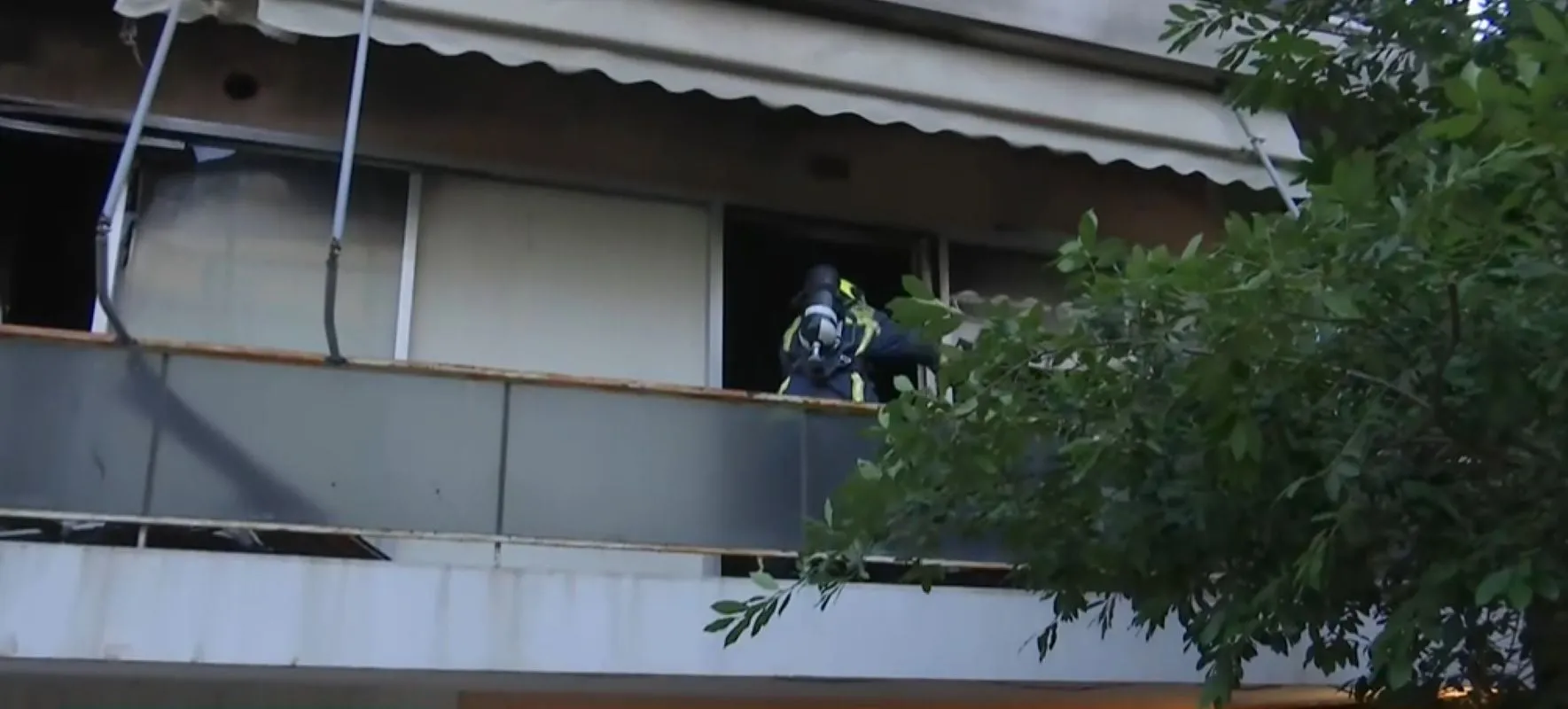 Πολυκατοικία στη Νέα Σμύρνη όπου σημειώθηκε η γυναικοκτονία