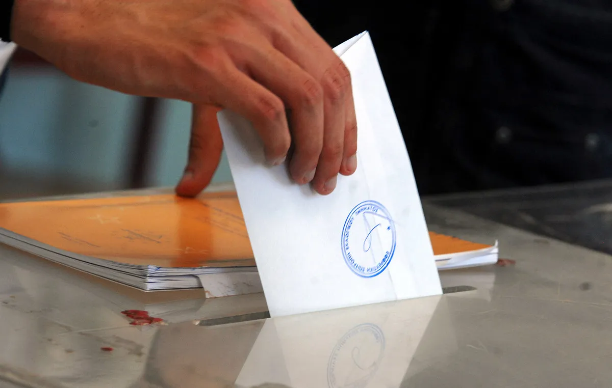Γράφημα δημοσκόπησης πολιτικών κομμάτων στην Ελλάδα