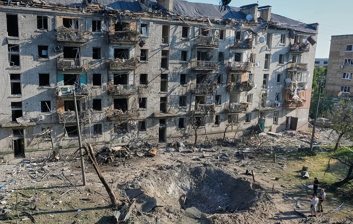 Ουκρανικό drone πλήττει ρωσική στρατιωτική υποδομή