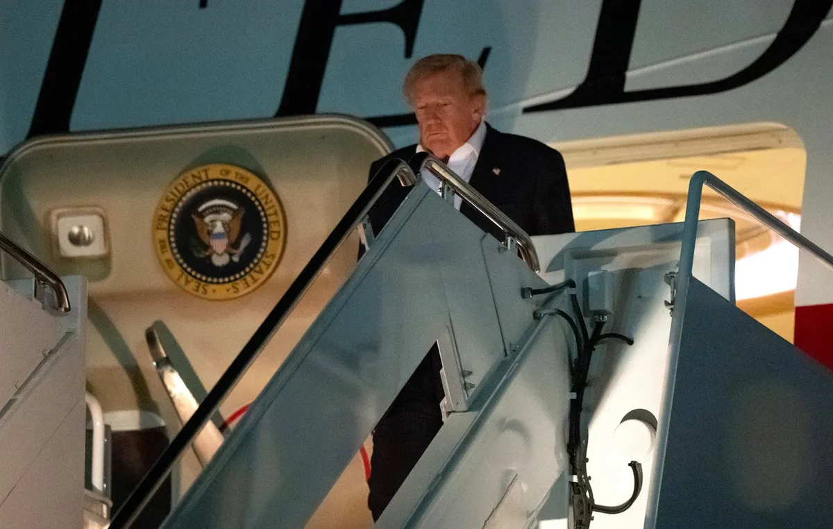 Το Air Force One σε αεροδρόμιο της Τουρκίας
