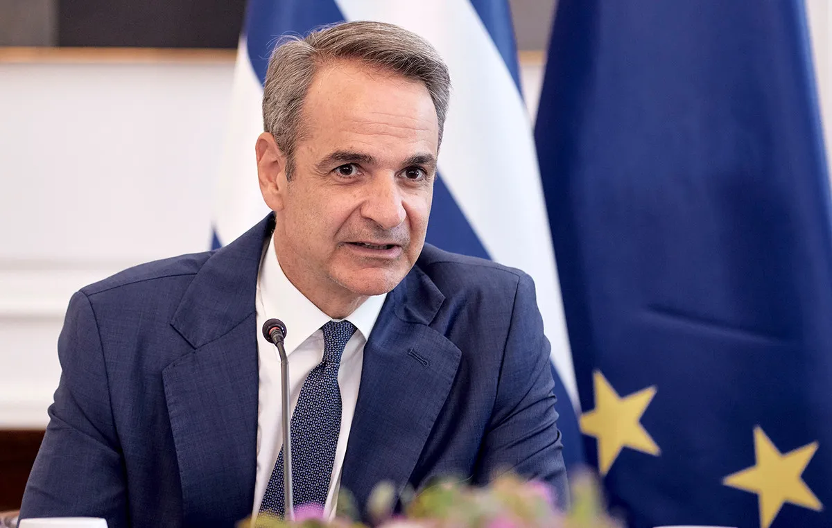 Ο Κυριάκος Μητσοτάκης στην εβδομαδιαία ανασκόπηση κυβερνητικού έργου