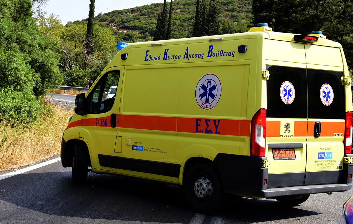 Τροχαίο δυστύχημα με φορτηγό στην Παλαιοκώμη Σερρών