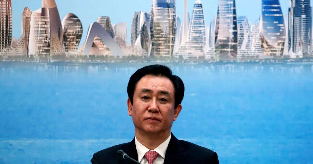 Ο ιδρυτής της Evergrande Σου Τζιαγίν σε δικαστήριο στην Κίνα
