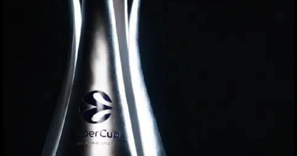 Το τρόπαιο του πρώτου Euroleague Super Cup