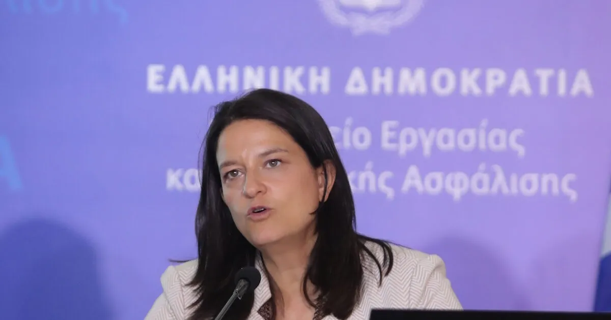 Γράφημα με τη μείωση της ανεργίας στην Ελλάδα