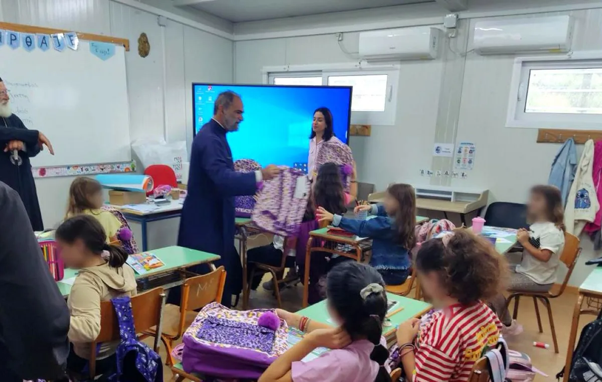Ο Βαγγέλης Μαρινάκης και η δωρεά στο Αρκαλοχώρι