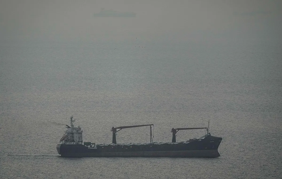 Εμπορικό πλοίο διασχίζει τα Στενά του Ορμούζ