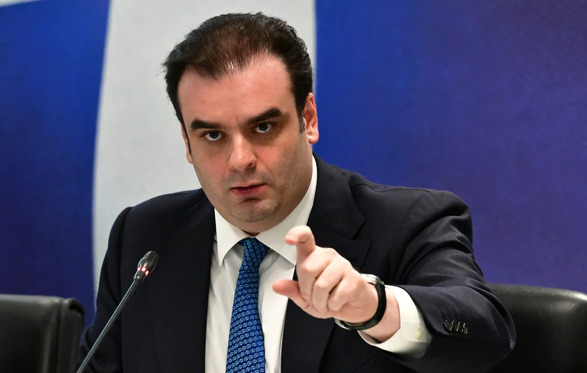Ο Κυριάκος Πιερρακάκης σε συνέντευξη Τύπου μετά το Eurogroup