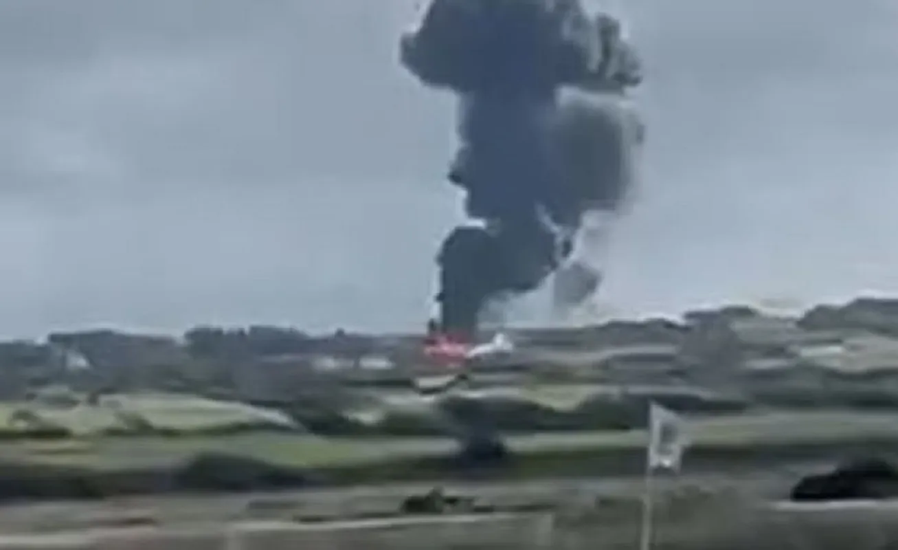 Συντριβή αεροσκάφους RAF Hawk στην Ουαλία