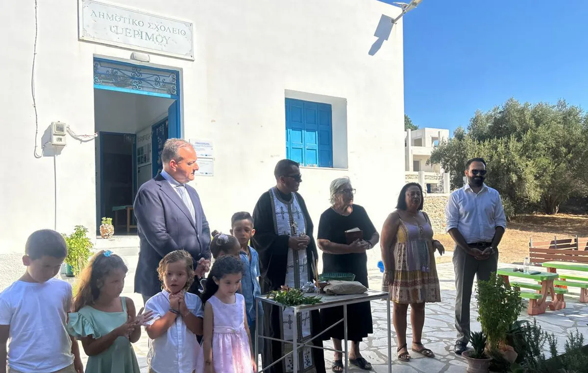 Έξι μαθητές στο σχολείο της Ψερίμου για νέα χρονιά