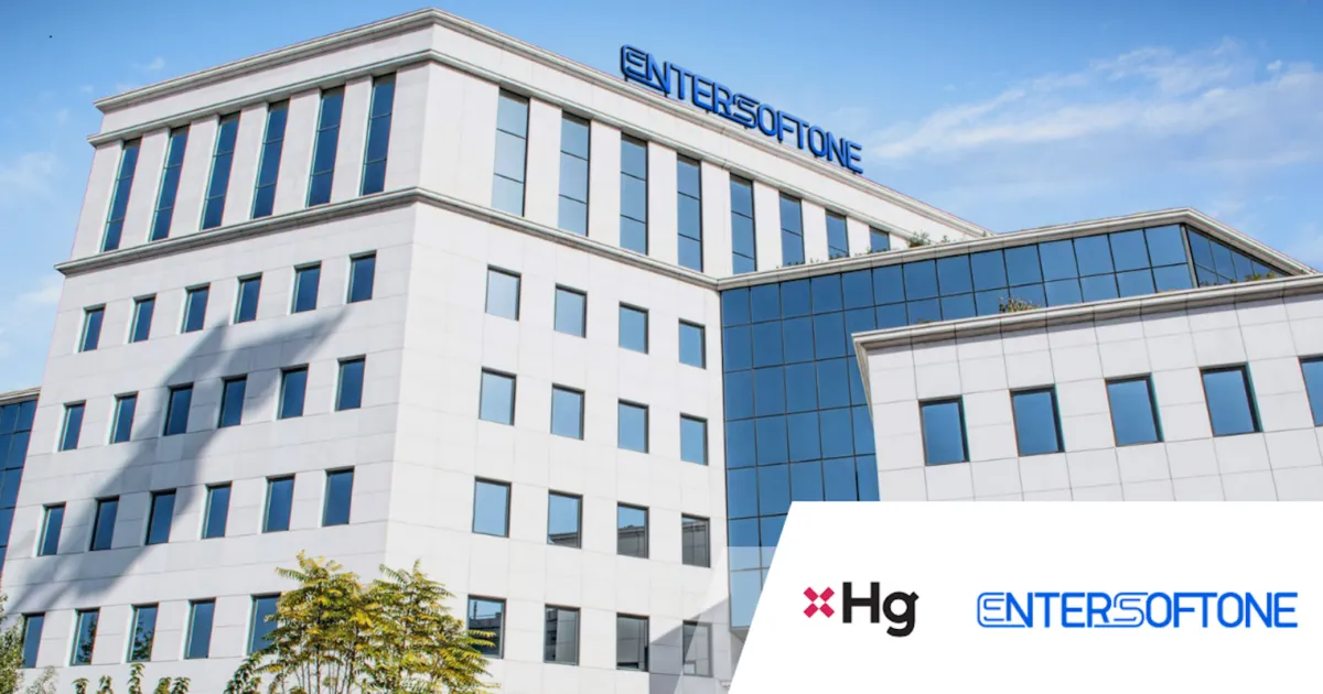 Λογότυπο ENTERSOFTONE και σύμβολο επένδυσης Hg
