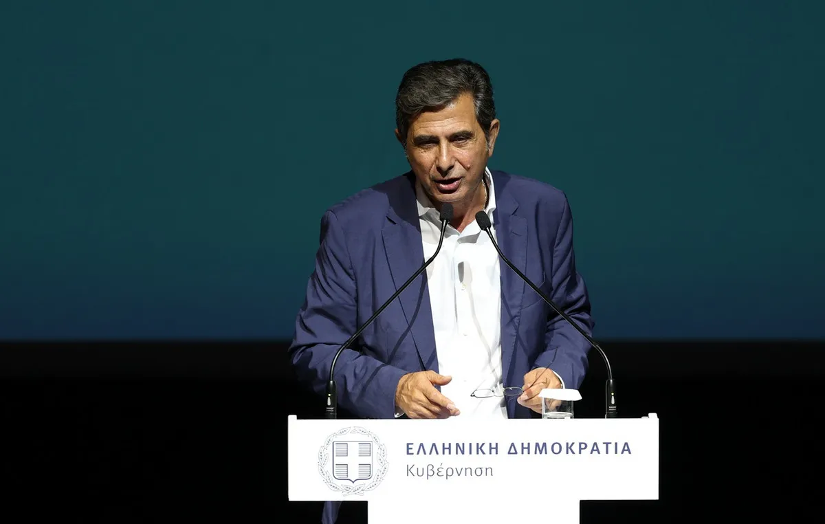 Ο Κώστας Γκιουλέκας στα εγκαίνια της 90ής ΔΕΘ
