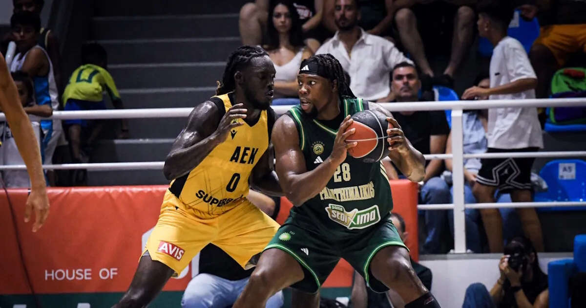 Ο Παναθηναϊκός επικράτησε 78-56 της ΑΕΚ σε φιλικό στη Ρόδο