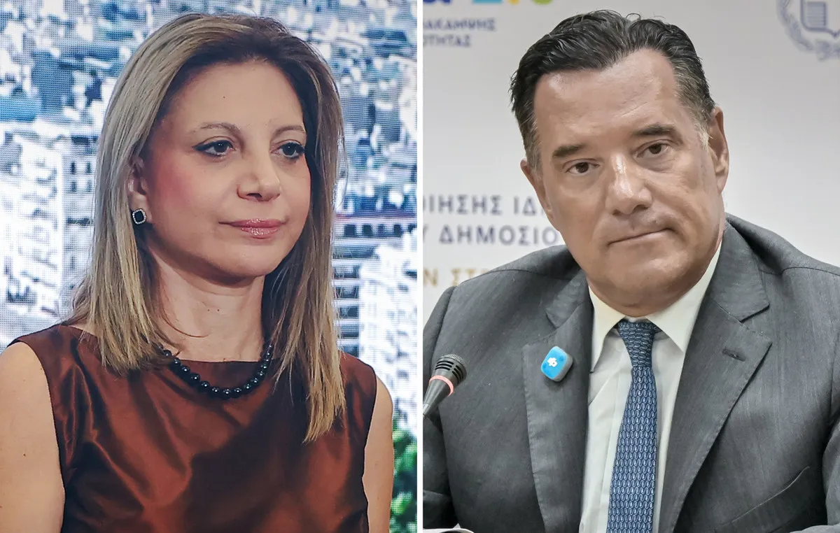 Η Μαρία Καρυστιανού σε αντιπαράθεση με τον Άδωνι Γεωργιάδη
