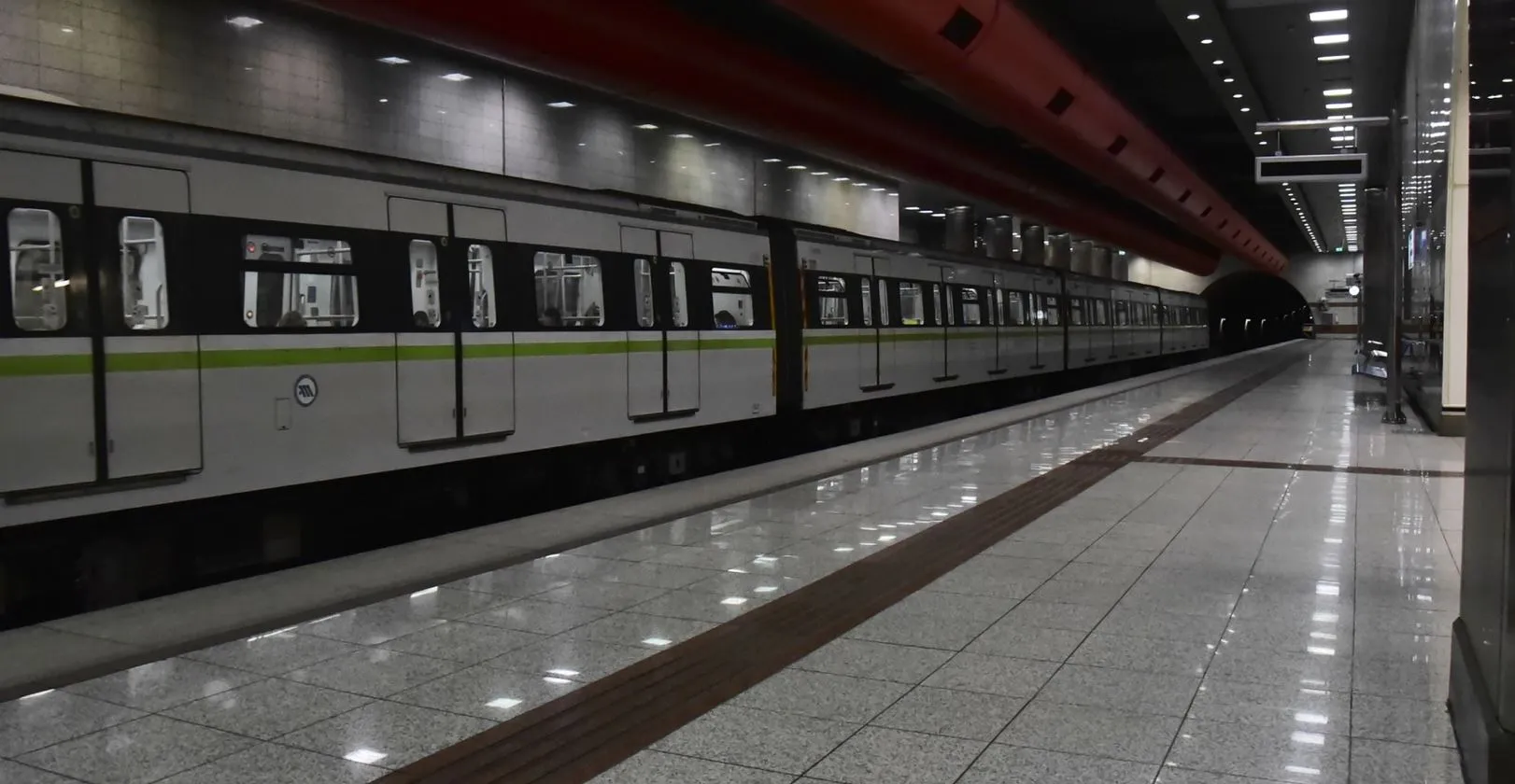 Σταθμός Μετρό Γραμμή 3 Αθήνα νυχτερινές εργασίες