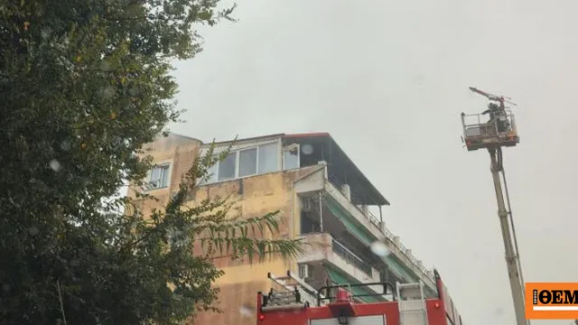 Καταιγίδα με κεραυνούς και βροχή πάνω από την Κέρκυρα