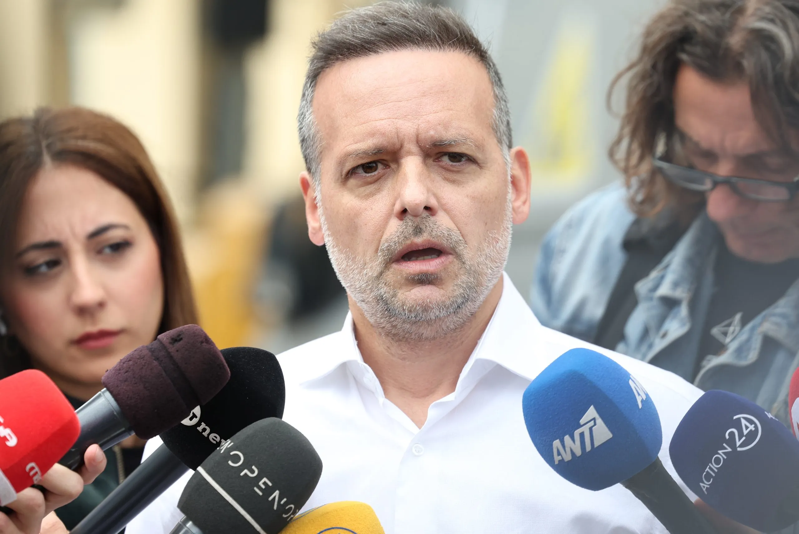 Κατεστραμμένο κτίριο μετά την έκρηξη στην Πλάκα