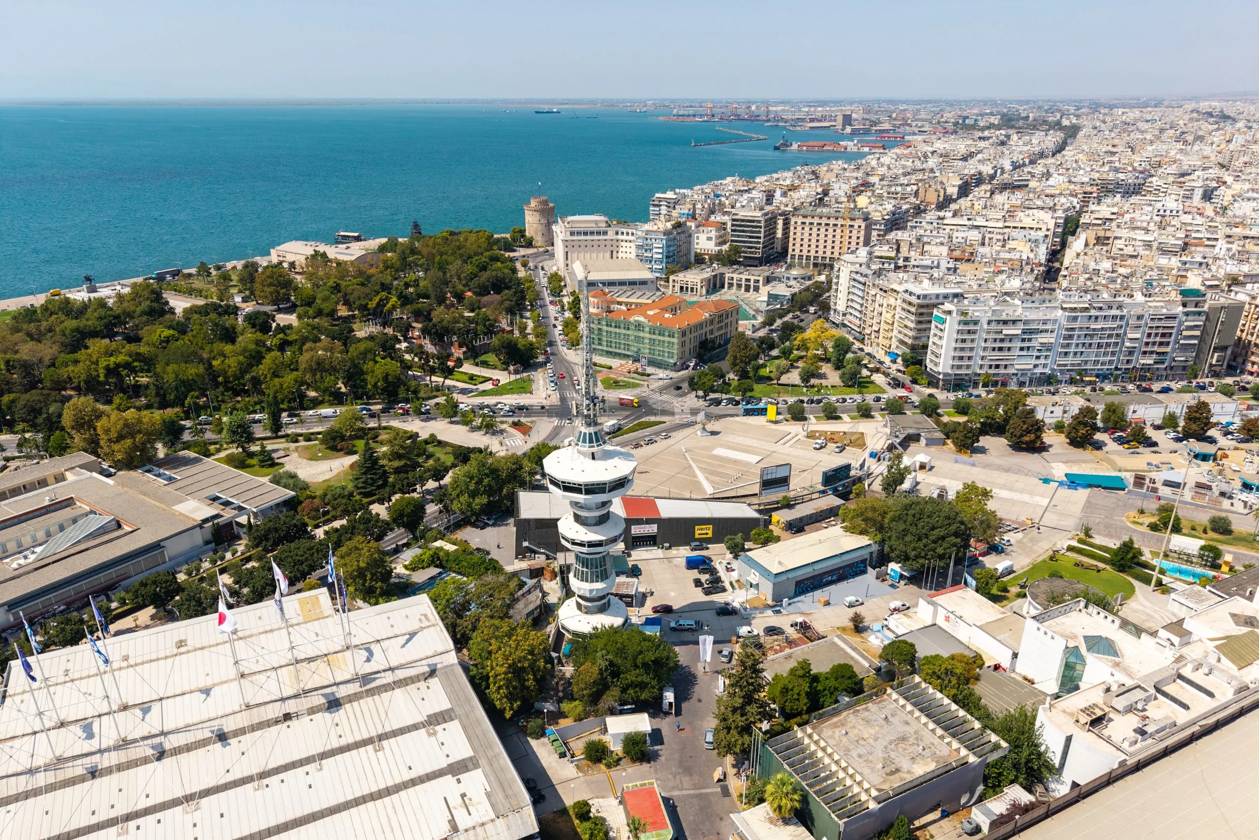 Αστυνομικές δυνάμεις στο κέντρο της Θεσσαλονίκης για τη ΔΕΘ