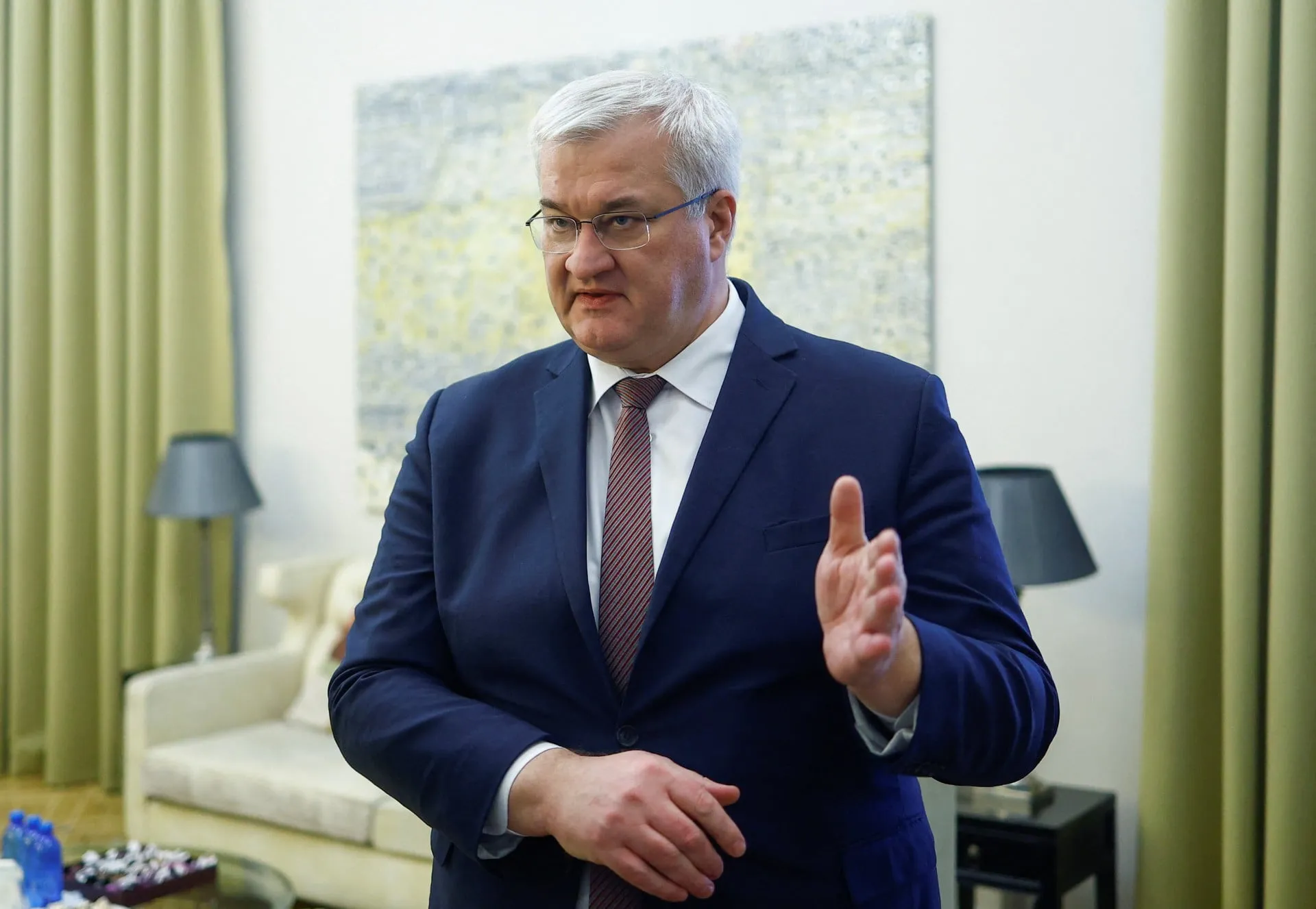 Σημαίες Ουκρανίας και Ευρωπαϊκής Ένωσης στις Βρυξέλλες