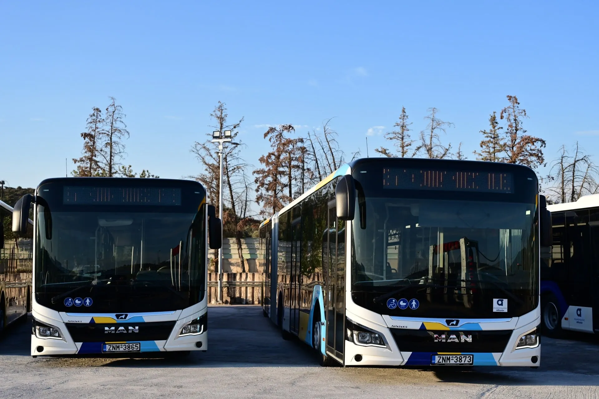 Λεωφορείο του ΟΑΣΑ στο νέο δίκτυο αστικών συγκοινωνιών Αττικής