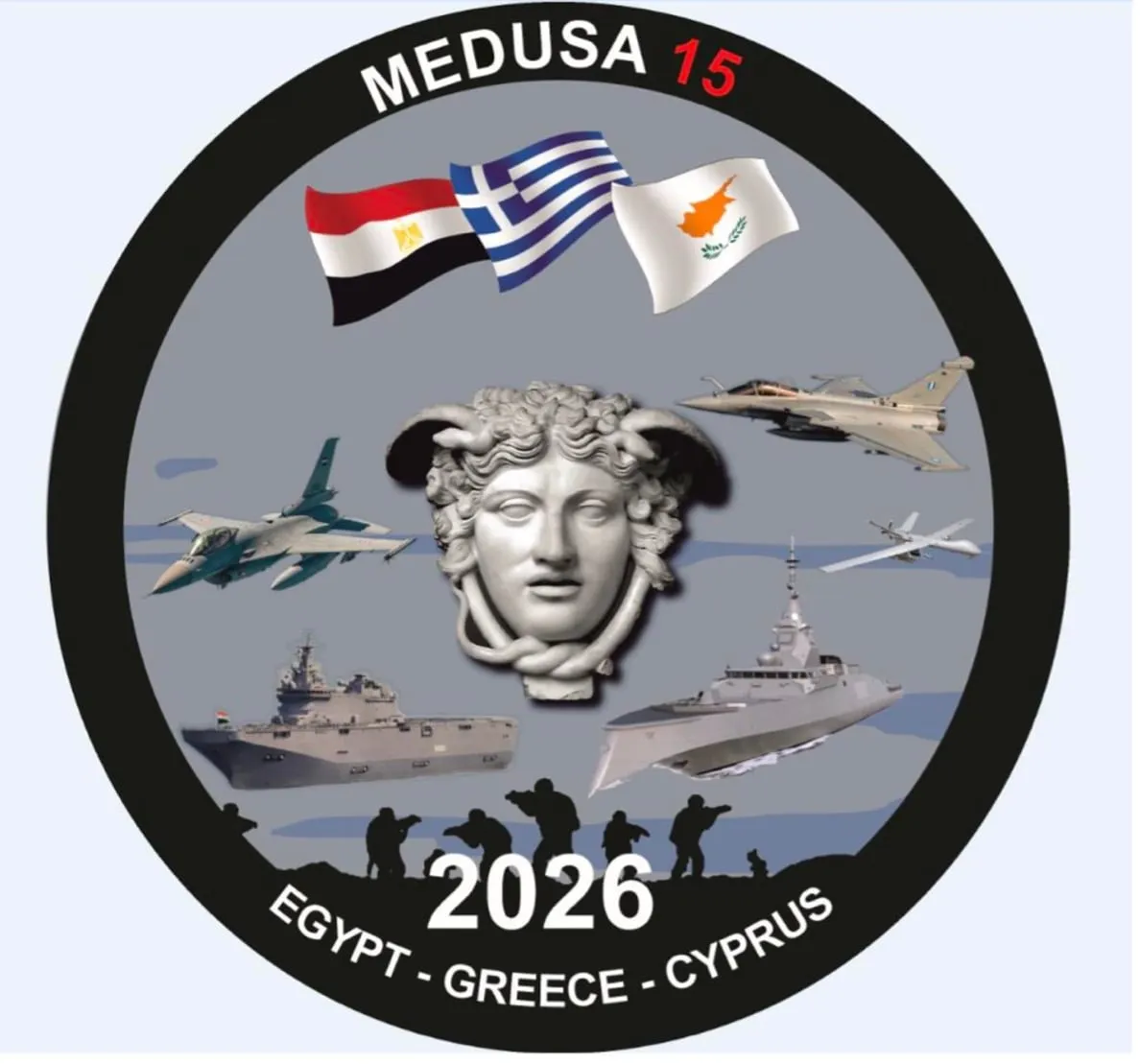 Πολεμικά πλοία στην άσκηση ΜΕΔΟΥΣΑ στην Κρήτη