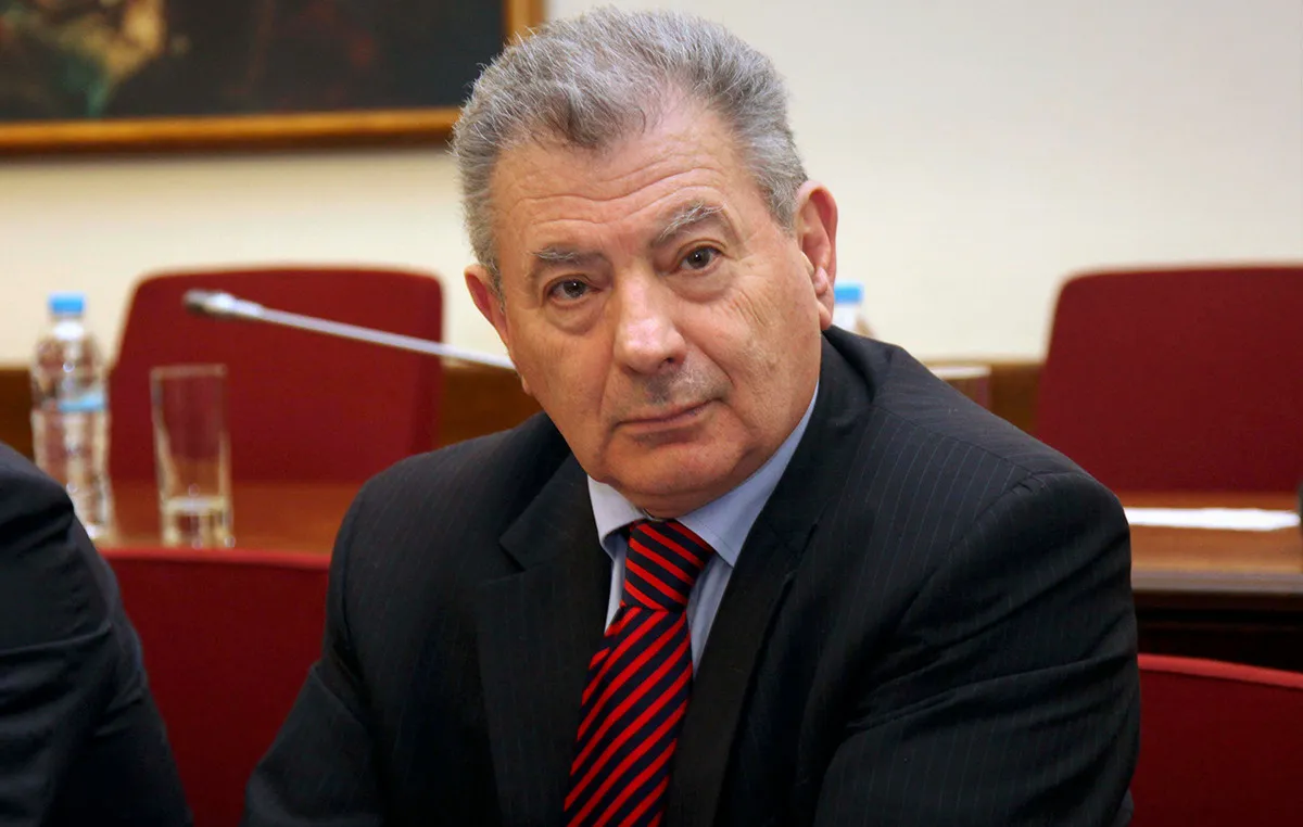 Δικαστική αίθουσα κατά τη δίκη για τον θάνατο του Σήφη Βαλυράκη