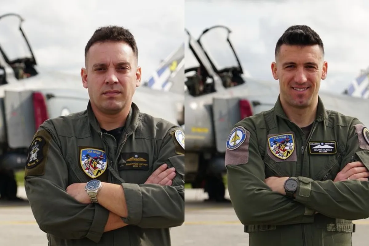 Κηδεία πιλότου Πολεμικής Αεροπορίας στην Τανάγρα