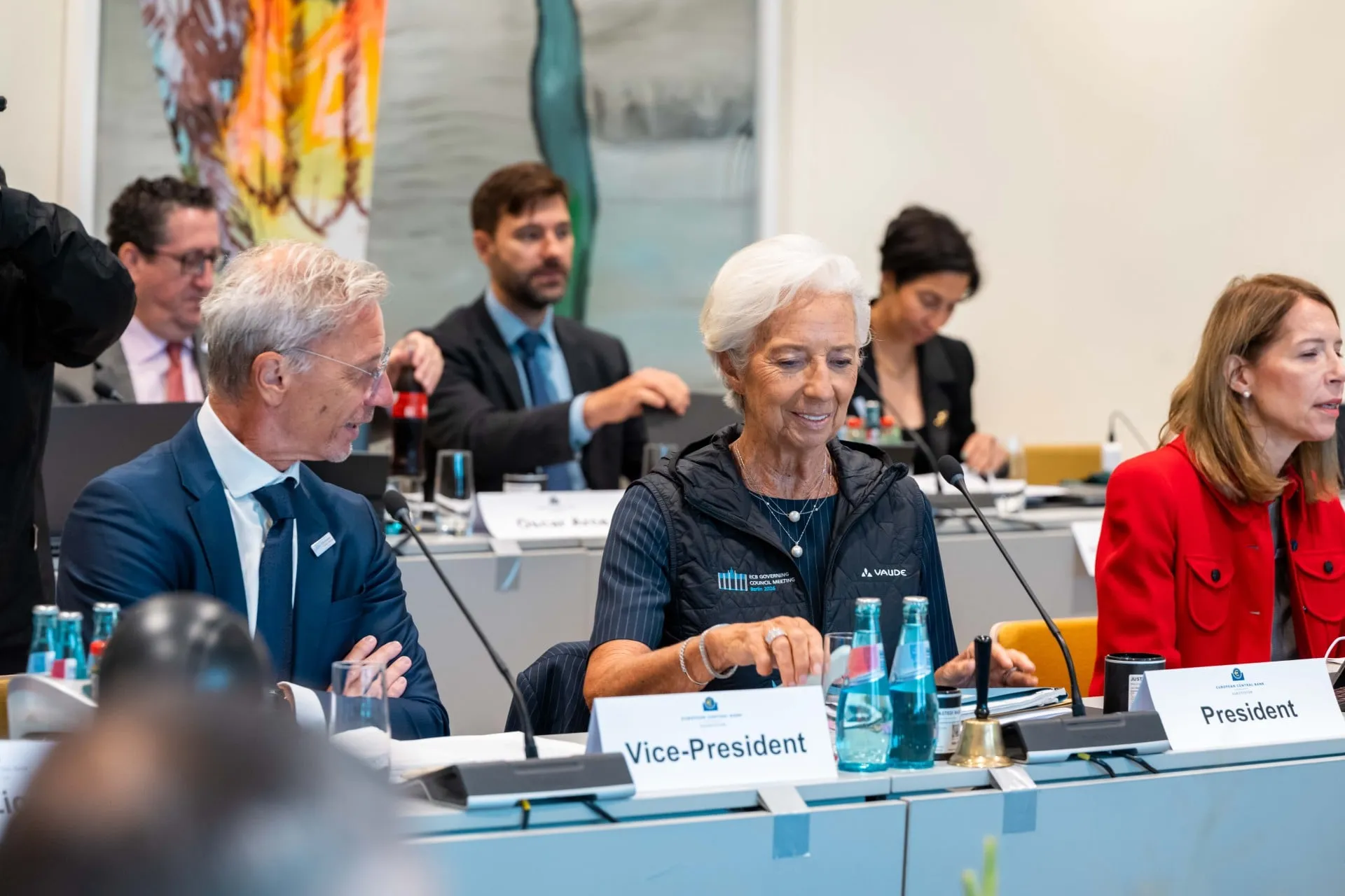 Το κτίριο της Ευρωπαϊκής Κεντρικής Τράπεζας στη Φρανκφούρτη