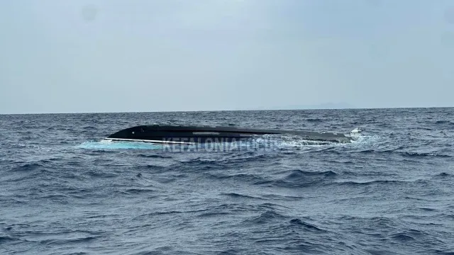 Ο 45χρονος αγνοείται μετά την ανατροπή ταχύπλοου στην Κεφαλονιά