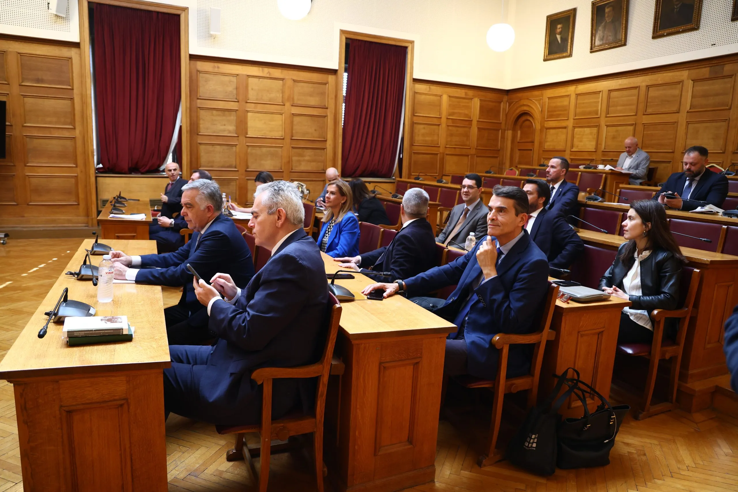 Ολομέλεια της Βουλής κατά τη συζήτηση για την ασυλία