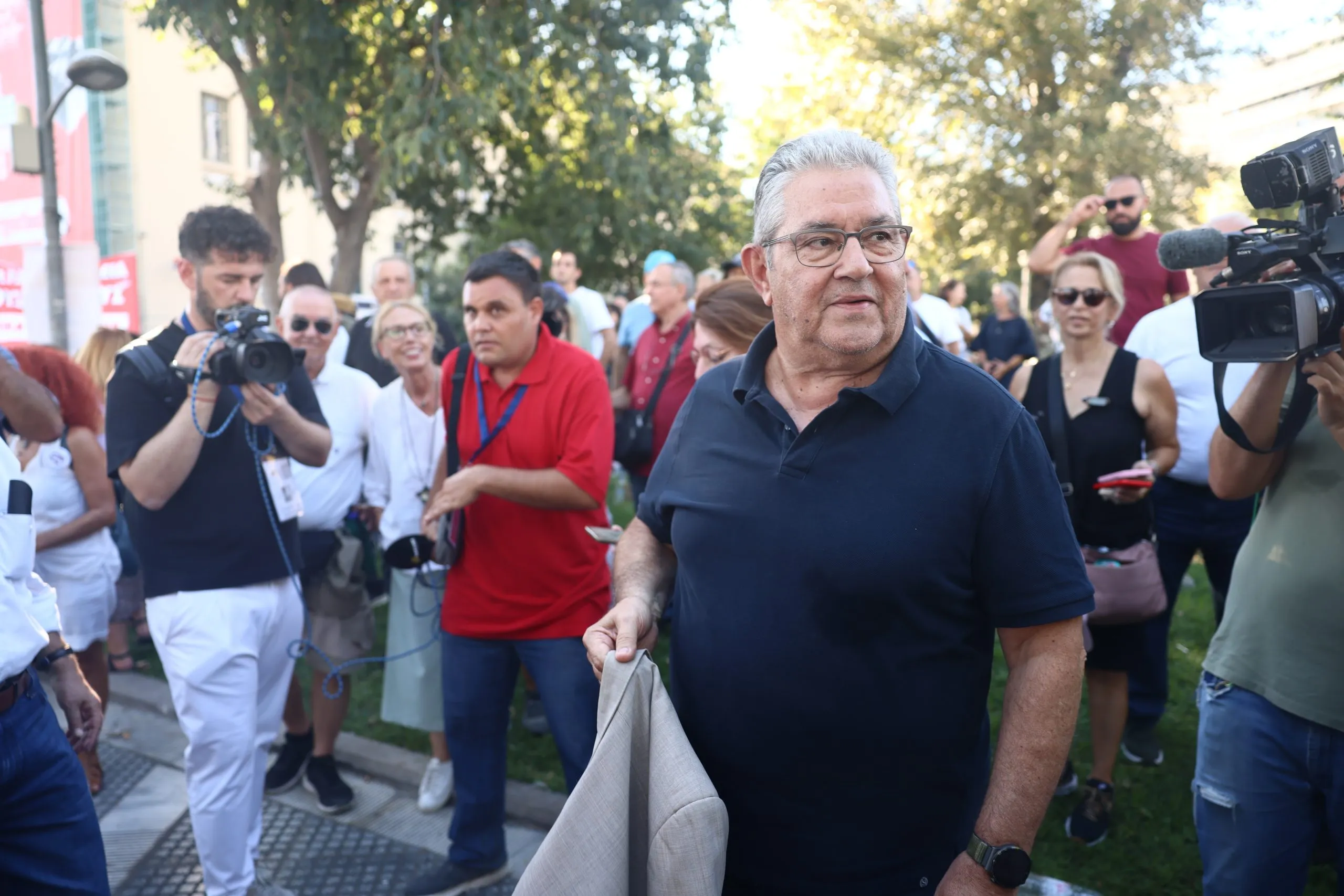 Δημήτρης Κουτσούμπας ομιλία συλλαλητήριο ΔΕΘ Θεσσαλονίκη