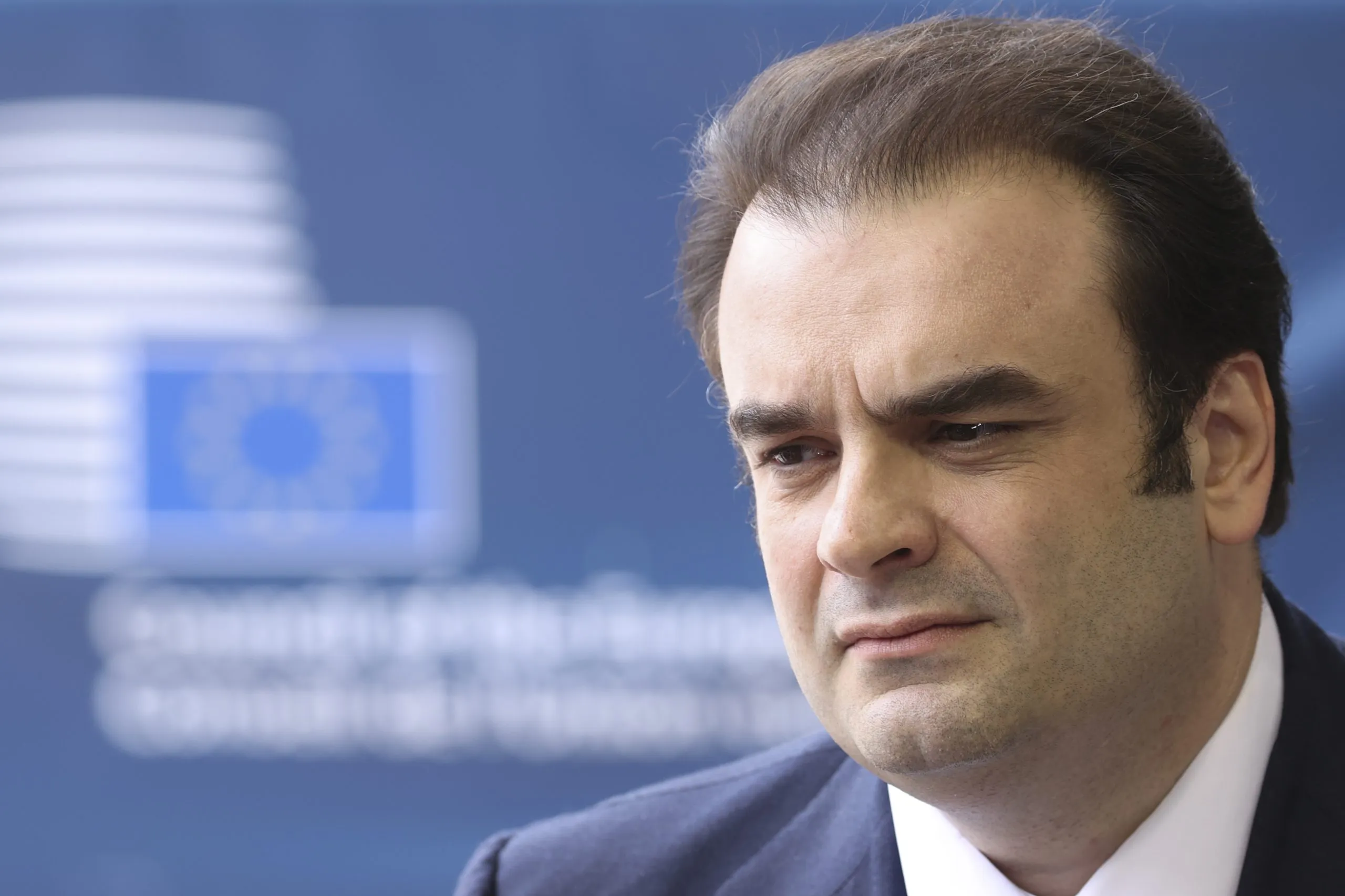 Ο Κυριάκος Πιερρακάκης στο Βερολίνο ως πρόεδρος Eurogroup