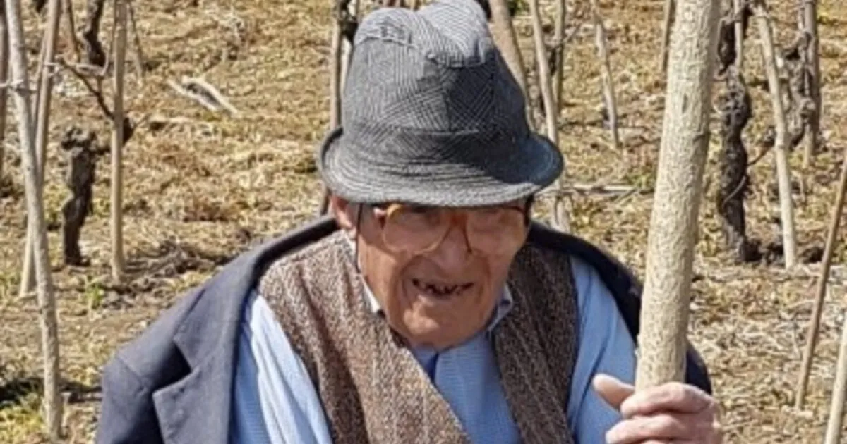 Ο Βιταντόνιο Λοβάλο, γηραιότερος άνδρας της Ευρώπης