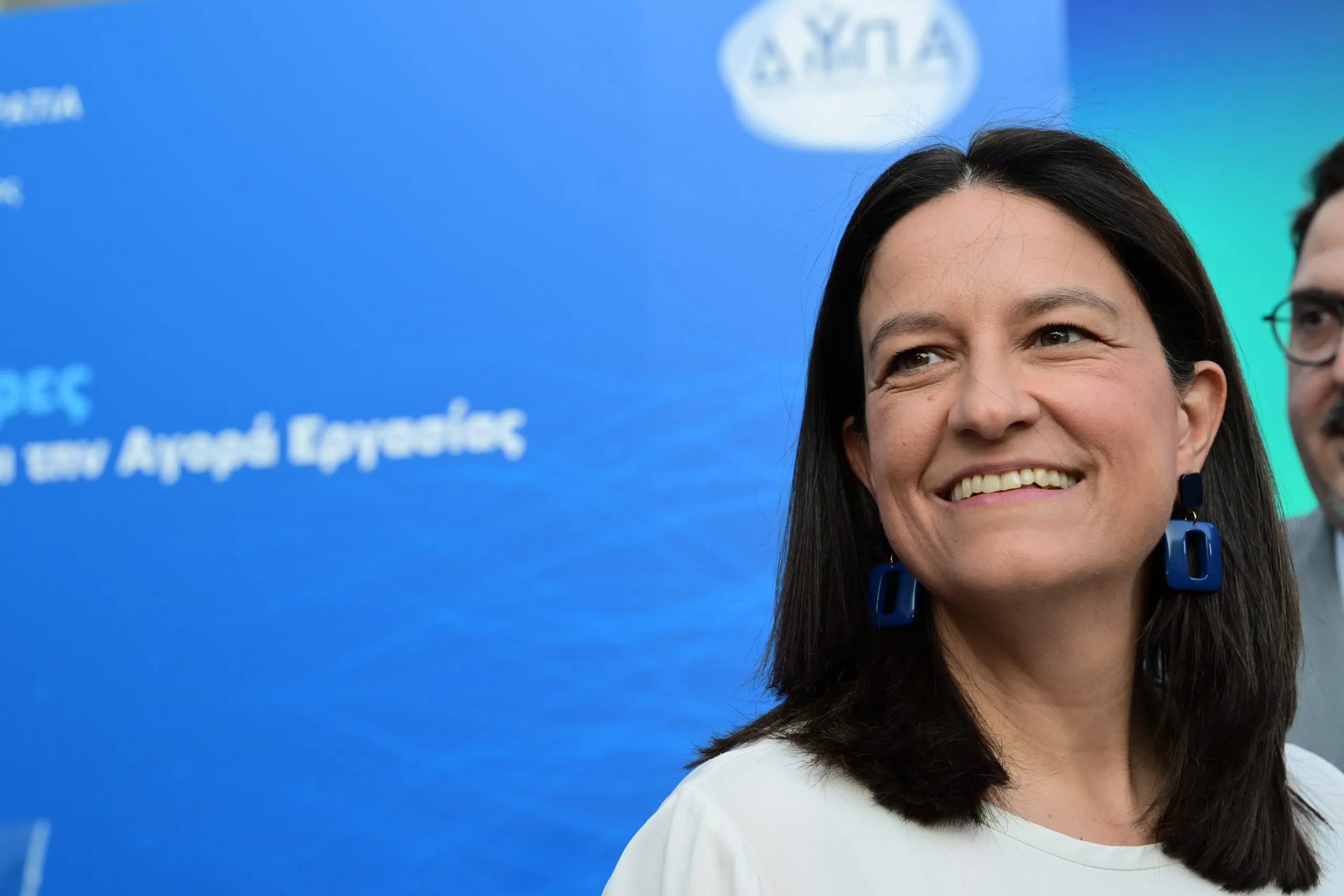 Η υπουργός Νίκη Κεραμέως σε εκδήλωση του e-ΕΦΚΑ στη ΔΕΘ