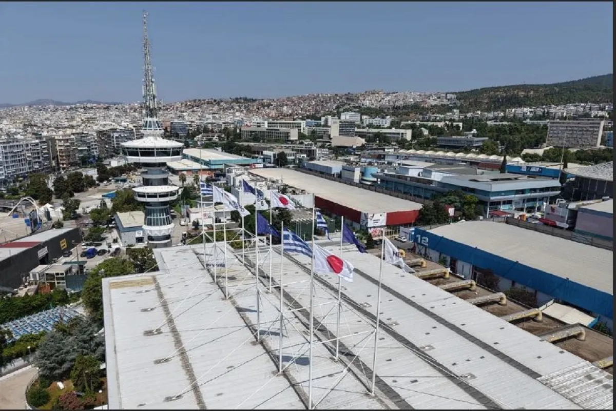 Το περίπτερο της Ιαπωνίας στη 90ή ΔΕΘ στη Θεσσαλονίκη