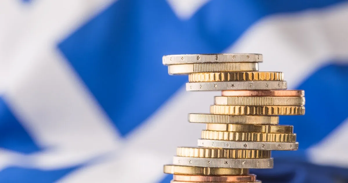Γραφική απεικόνιση στοιχείων κρατικού προϋπολογισμού Ελλάδας