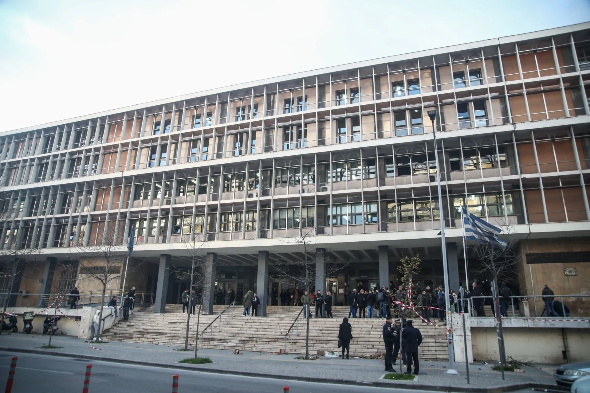 Σχολικό κτίριο στα Λαγκαδίκια Θεσσαλονίκης όπου έγινε το περιστατικό