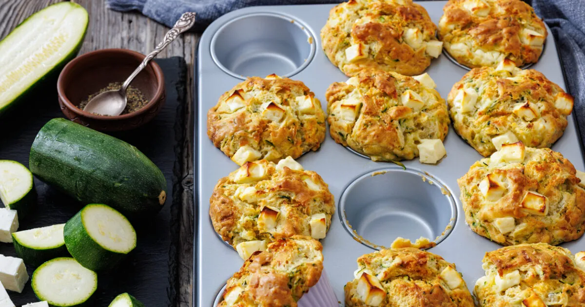 Αλμυρά Muffins με Κολοκύθι και Φέτα: Η Ιδανική Συνταγή