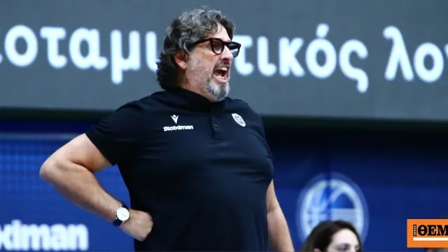 Παίκτες ΠΑΟΚ και Ολυμπιακού σε αγώνα Super Cup μπάσκετ