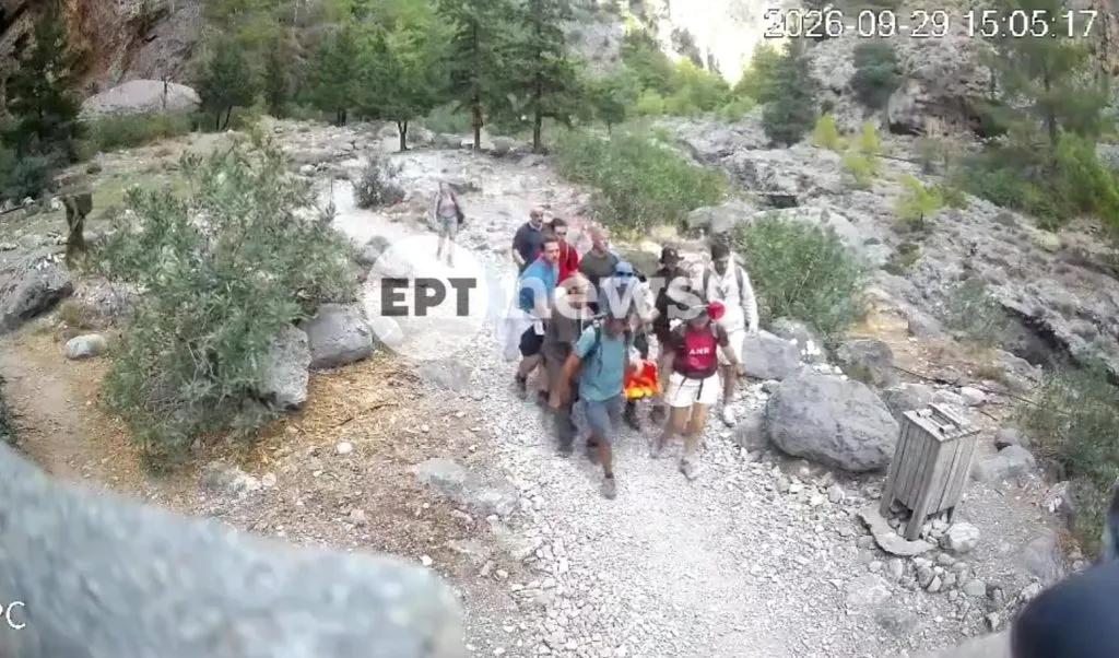 Επιχείρηση διάσωσης στο φαράγγι της Σαμαριάς