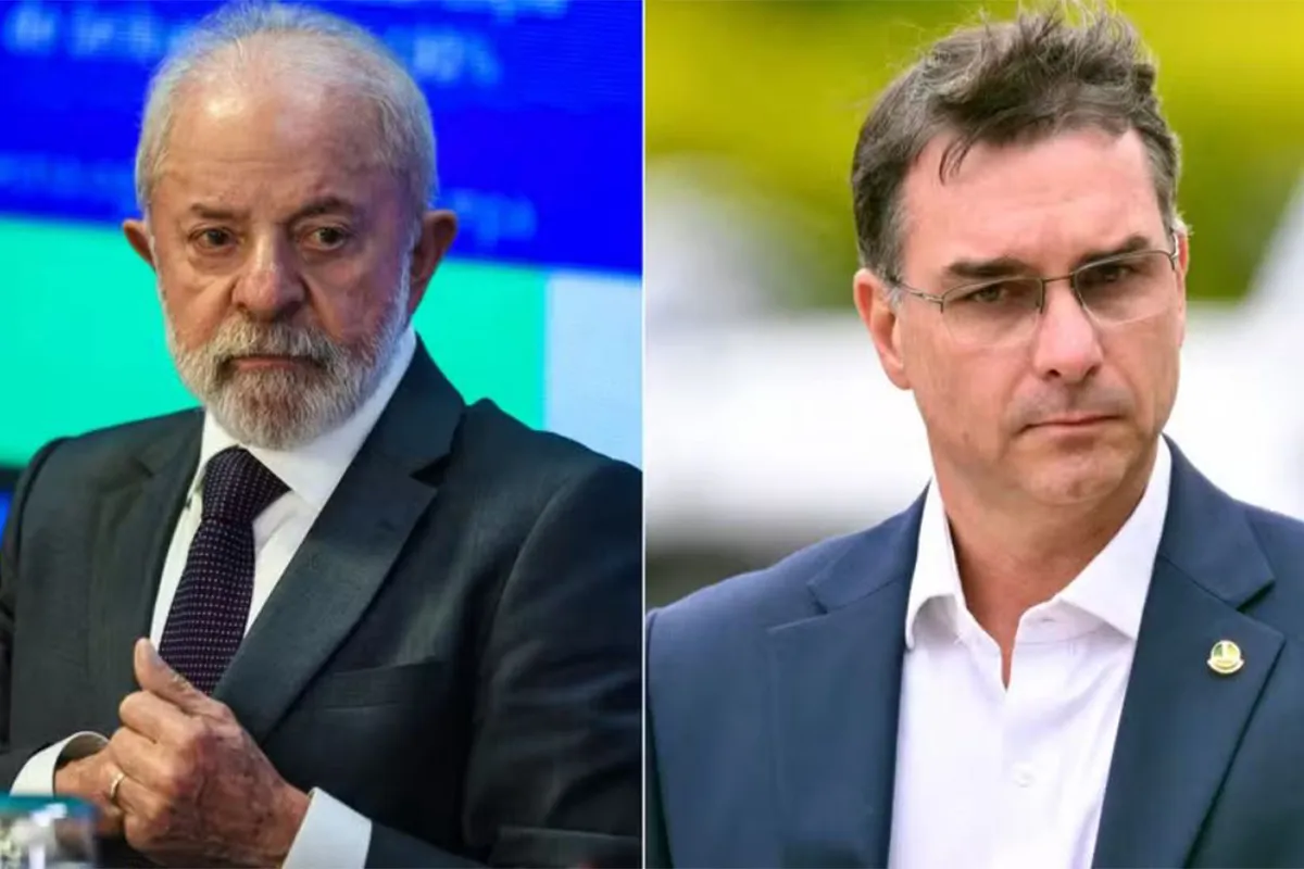 Ο Λούλα και ο Φλάβιο Μπολσονάρου σε φωτογραφίες αρχείου